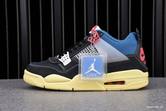 Retro 4 Off Jordan DC9533-001 DC9533-001 Union AIR Noir 0725